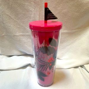❤️Starbucks Pink Color Changing Holiday Tumbler❤️ 2021